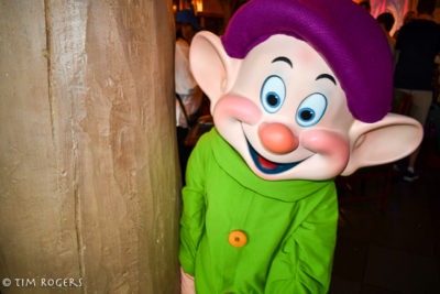 Dopey at Storybook Dining