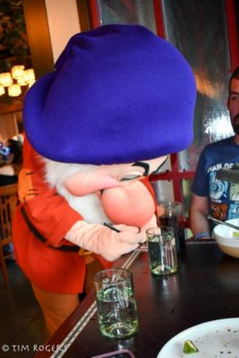 Grumpy at Storybook Dining