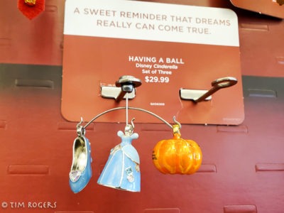 Cinderella mini ornaments