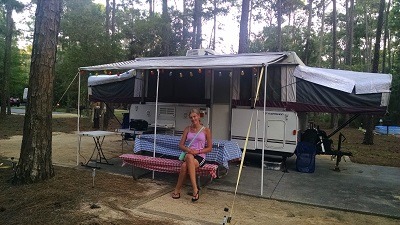 Campsite at Fort Wilderness