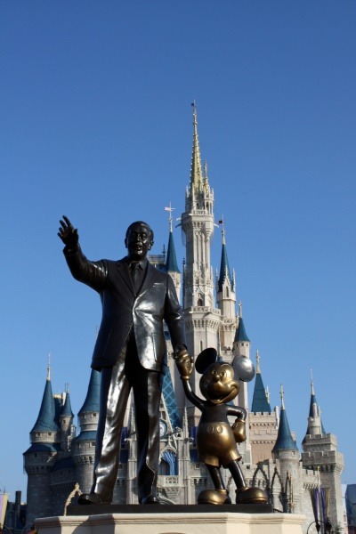 Walt Disney World Walt and Mickey