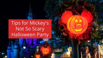 Tips for Mickey's Not So Scary Halloween Party