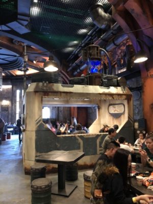 Galaxy's Edge a Crash of Fate visits Oga's Cantina | Galaxy's Edge A Crash of Fate