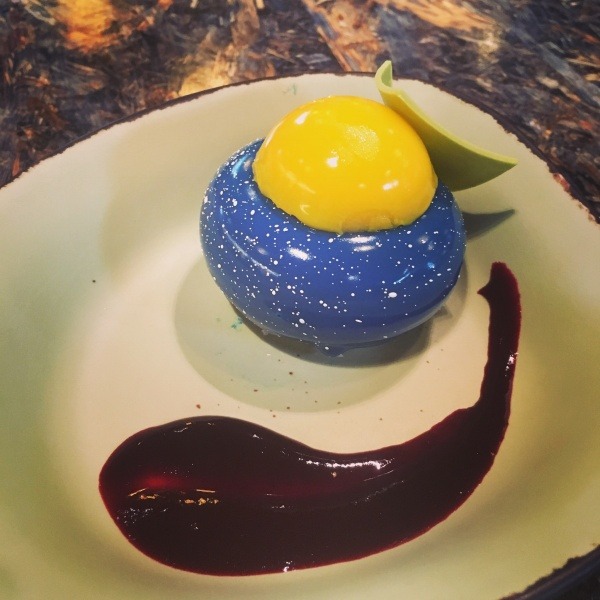 Blueberry Mousse at Sa'tuli Canteen