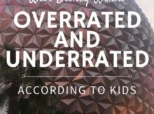 Underrated and Overrated Walt Disney World