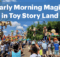 toy story land early morning magic