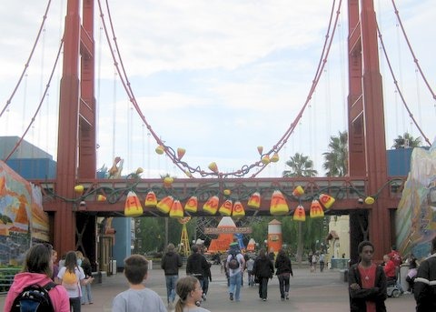 How California Adventure used to celebrate Halloween