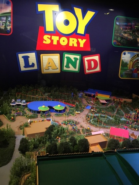 Walt Disney: One Man's Dream Toy Story Land model