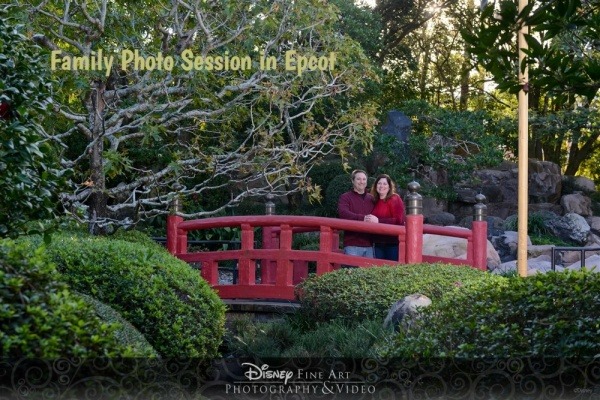 Family Photo Session in Epcot