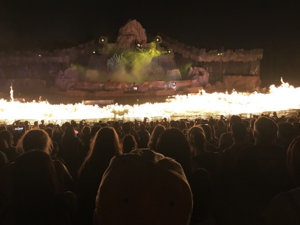 Fantasmic! fire