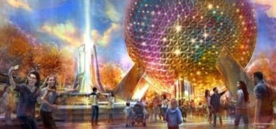 New Epcot Entrance