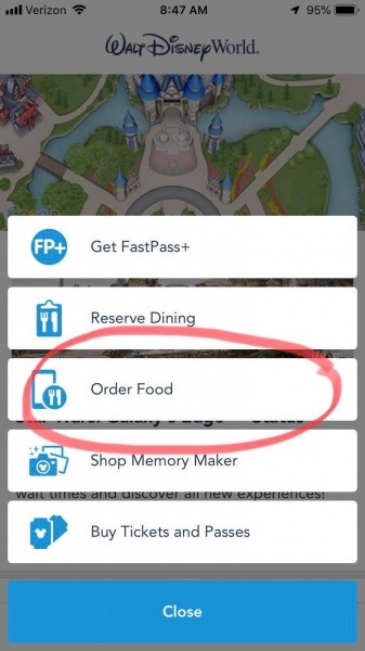 Mobile ordering