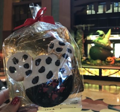 Delicious cookie at Grand Californian  | Oogie Boogie