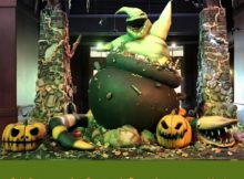 Spooky display at Grand Californian