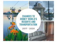 Changes to Disney World's Resorts and Transportation
