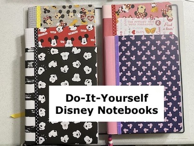 DIY Disney Notebook