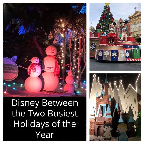 Disney Between the Two Busiest Holidays of the Year