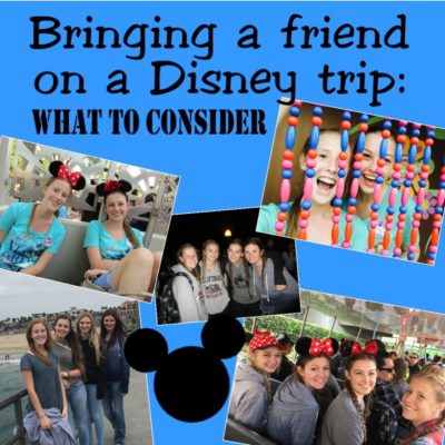 Taking your child's friend on a Disney trip