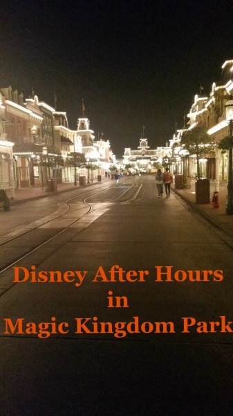 Disney After Hours in Magic Kingdom Park