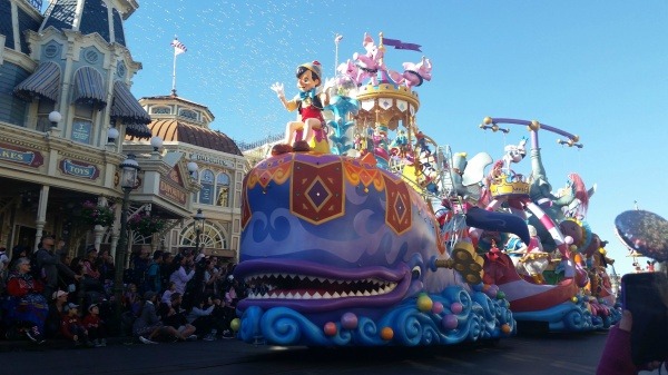 Festival of Fantasy Parade in Magic Kingdom Park