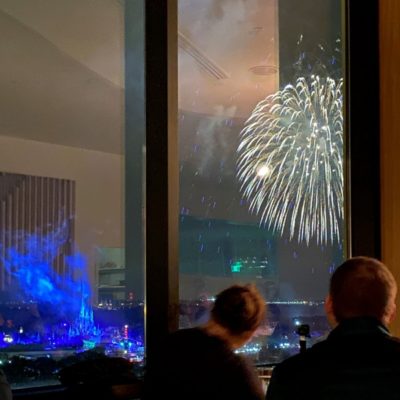 Fireworks at Disney's California Grill