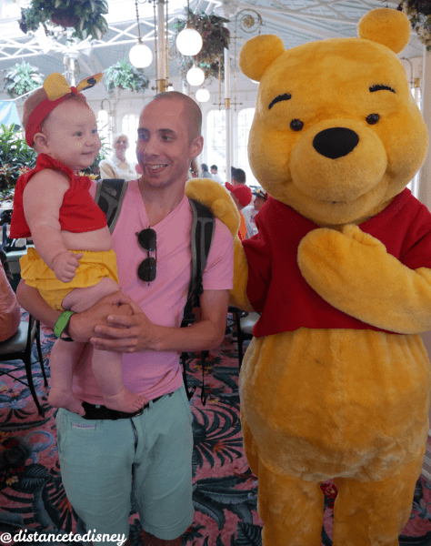 The Crystal Palace: Pooh and Belle and Daddy