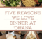 5 Reasons we love diner at 'ohana