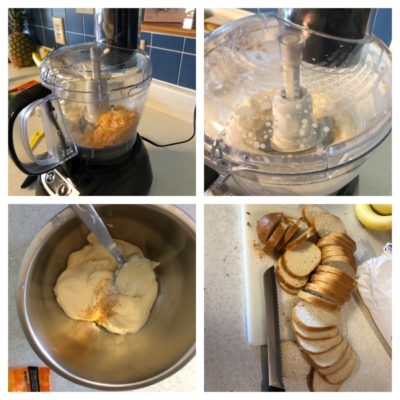 Ingredients Preparation - Grilled Three-Cheese