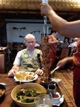 'Ohana skewer at Walt Disney World 'Ohana Meat Skewer