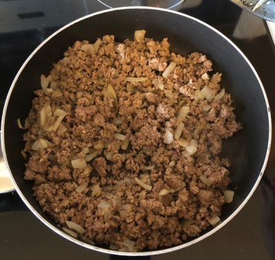 Ground Beef with Onion