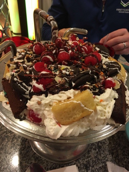 Kitchen Sink Sundae Beaches and Cream Kitchen Sink Sundae