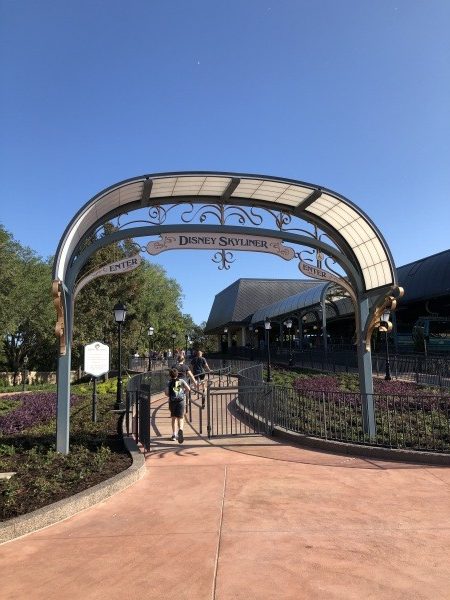 Disney Skyliner station