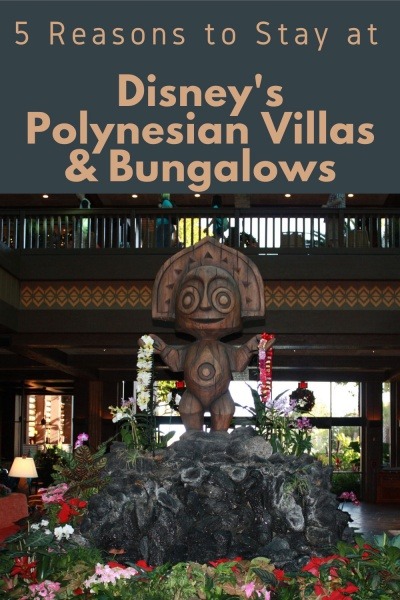 Tiki Man with 5 Reasons to Stay at Disney's Polynesian