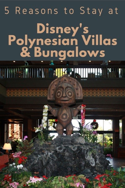 Tiki Man with 5 Reasons to Stay at Disney's Polynesian