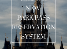 Disney's new park pass reservation system