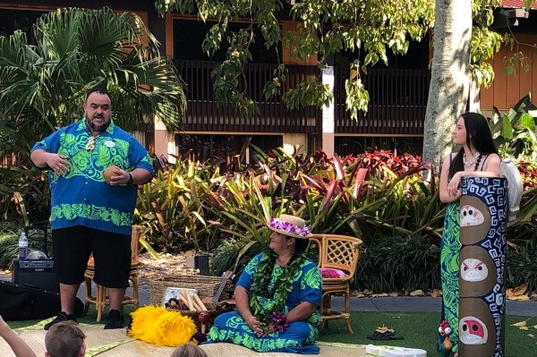 Storytelling during a stay at Disney's Polynesian Resort and Villas