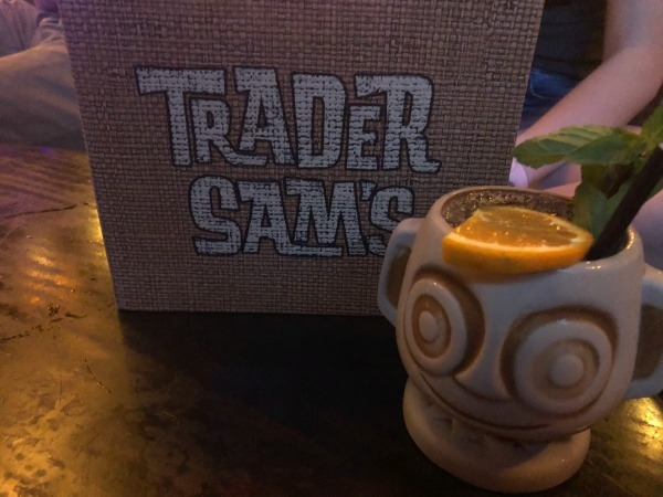 Trader Sam's Menu and Drink at Disney's Polynesian Villas