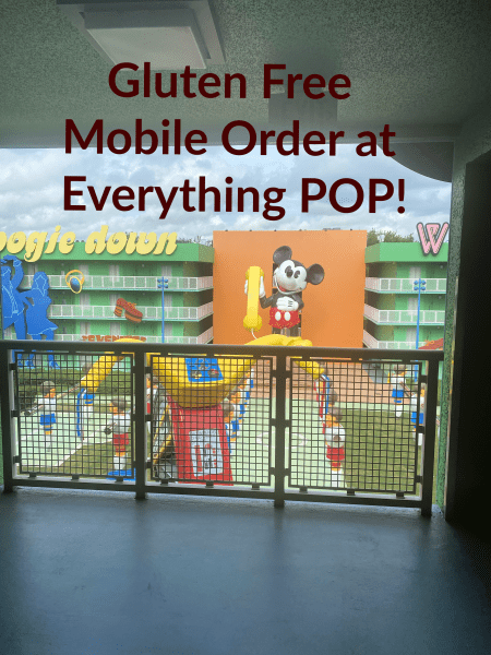 Gluten Free Mobile Ordering at Everything POP!