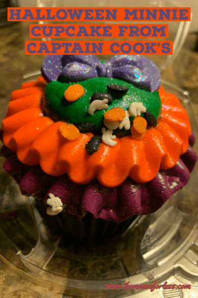 Halloween Minnie Cupcake