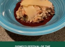 Disney's Festival of the Arts Wild Mushroom Risotto Recipe