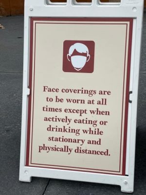 Face Covering Sign