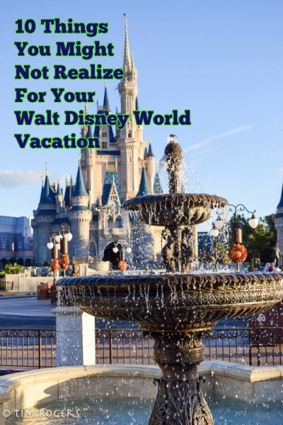 10 Things Your Might Not Realize at Walt Disney World