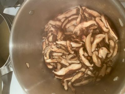 Caramelizing Mushrooms