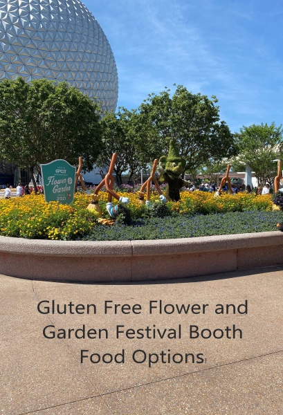 Gluten Free Flower and Garden Festival Booth Food Options!