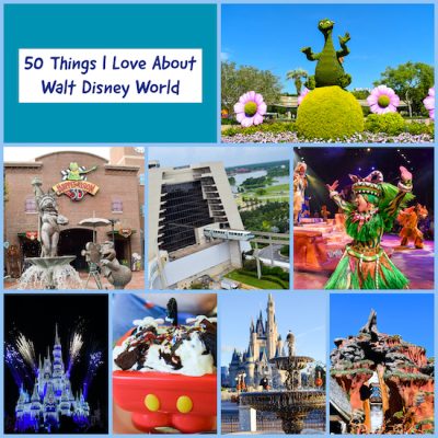 50 Things I Love About Walt Disney World