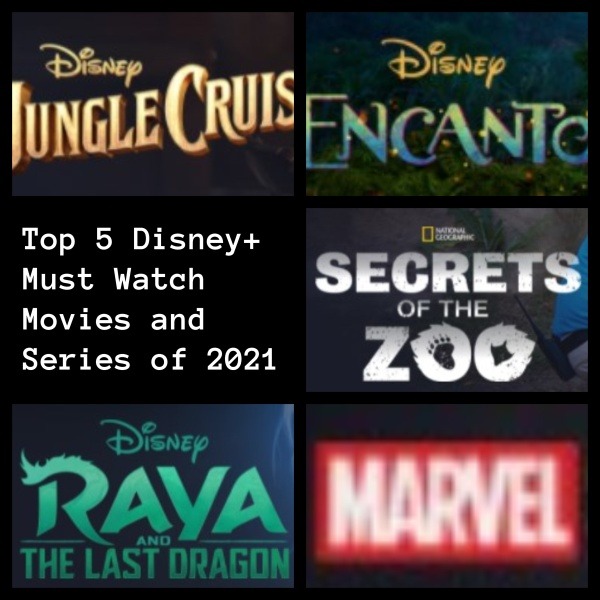 Top 5 Disney+ Must Watch Movies and Series of 2021