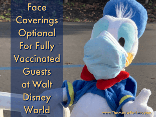 Walt Disney World Face Coverings News
