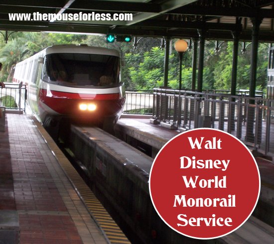 Walt Disney World Monorail Service - Getting Around the Walt Disney World Resort