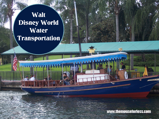 Walt Disney World Water Transportation - Getting Around the Walt Disney World Resort
