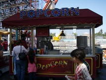 Popcorn California Adventure Snack Carts